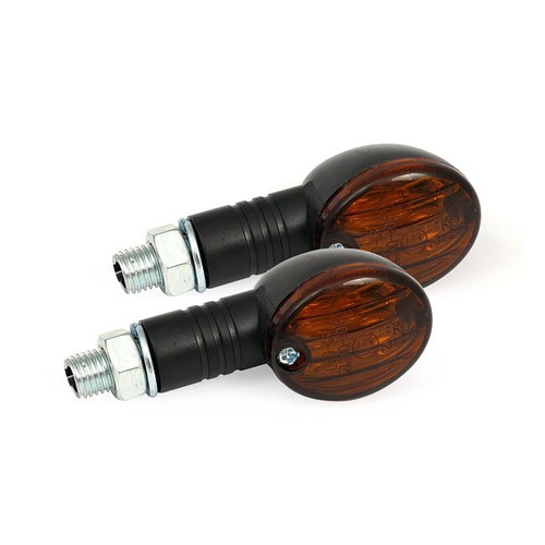 Coppia frecce omologate nere - coppia,