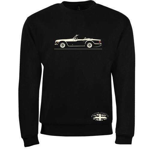 Triumph tr6 tshirt - felpa, con