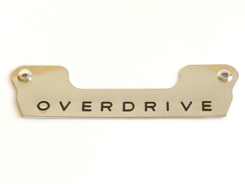 Distintivo overdrive - distintivo, "overdrive"