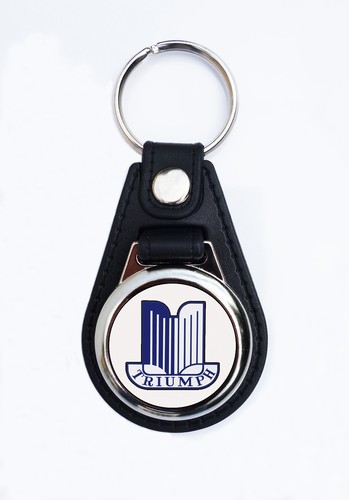 Triumph faux leather key - leather,